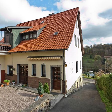 Lovely Holiday Home In The Thuringian Forest With Roof Terrace And Great View Bad Liebenstein Εξωτερικό φωτογραφία