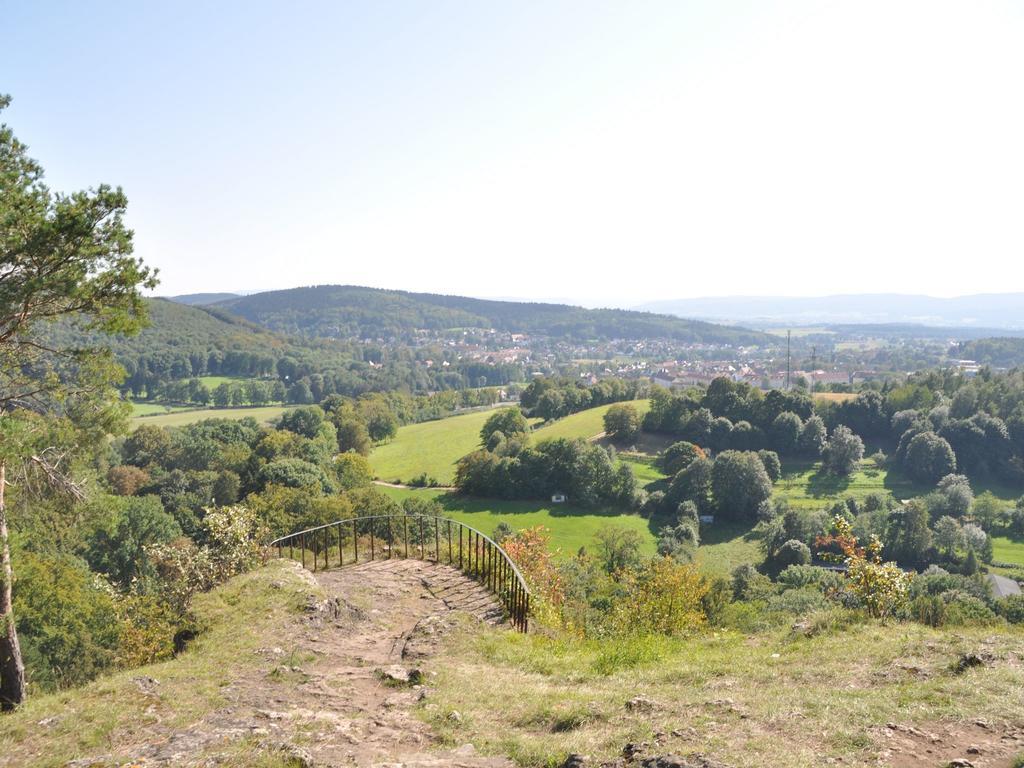 Lovely Holiday Home In The Thuringian Forest With Roof Terrace And Great View Bad Liebenstein Εξωτερικό φωτογραφία