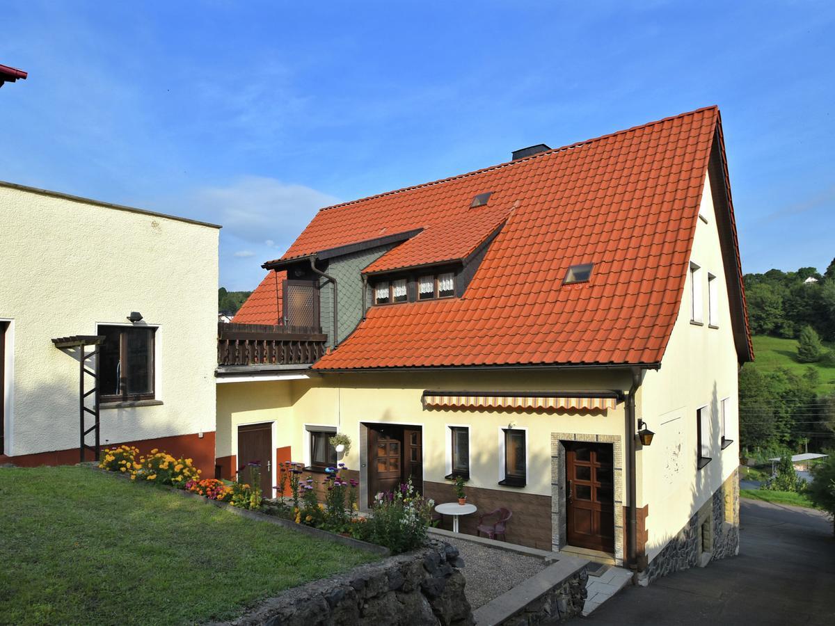 Lovely Holiday Home In The Thuringian Forest With Roof Terrace And Great View Bad Liebenstein Εξωτερικό φωτογραφία